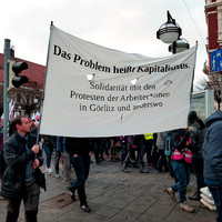 Demo in Görlitz gegen Werksschließung